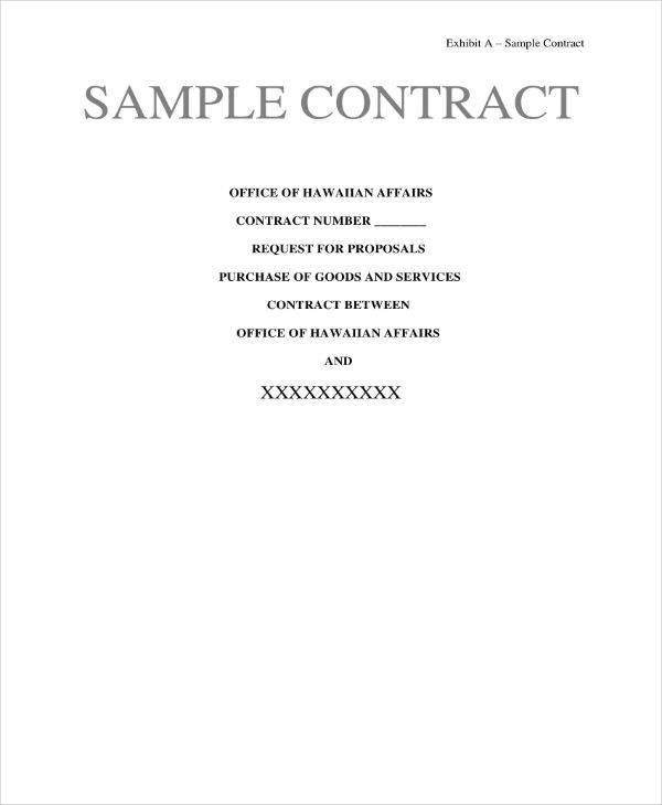 simple business contract