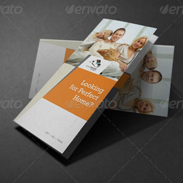 simple real estate agent brochure template