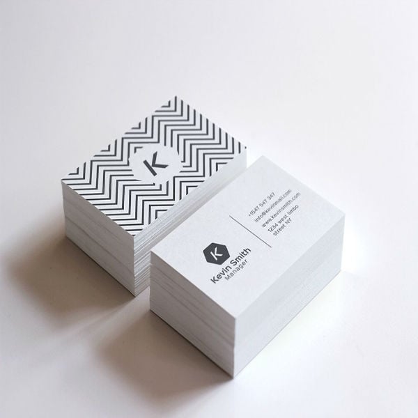 simple and clean business card design