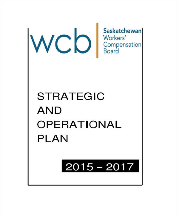 strategic operation plan sample