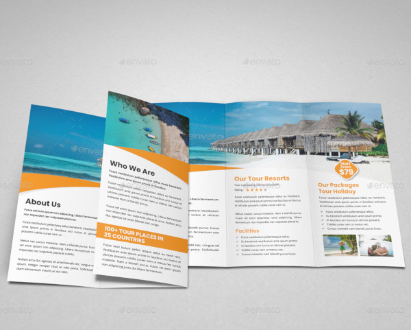 travel-resort-trifold-brochure-design