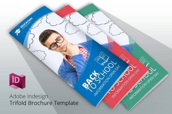 trifold back to school brochure