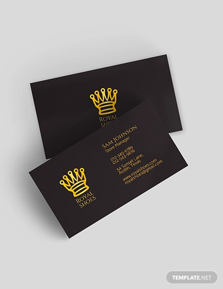 Blank Business Card Template Psd