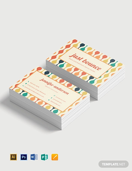 16+ Funky Business Card Templates - PSD, AI, Word, InDesign