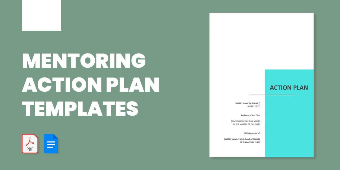 11+ Mentoring Action Plan Templates PDF, Word