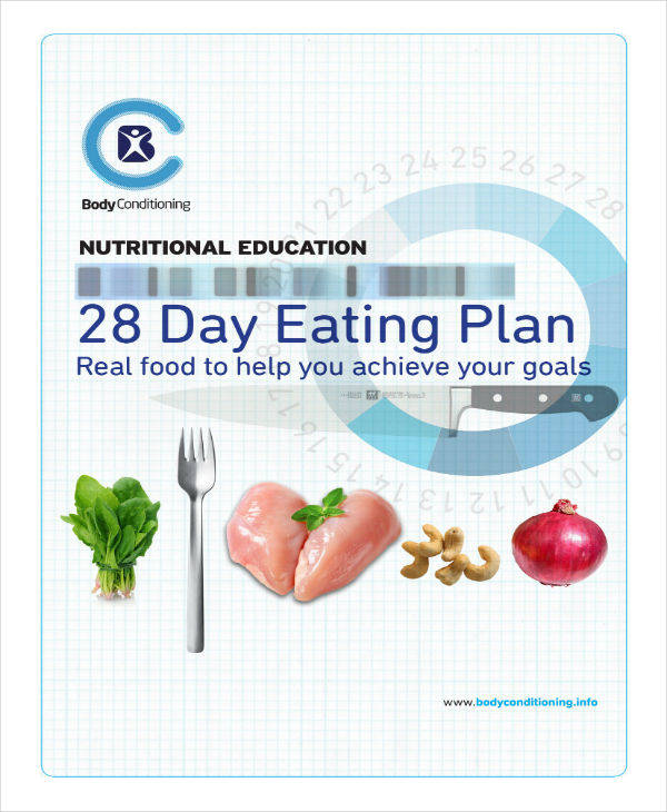 9 30 Day Diet Plan Templates PDF