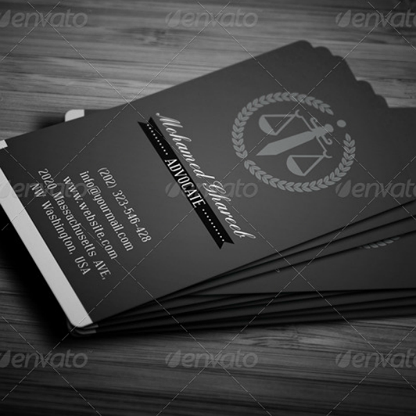 11+ Lawyer Business Card Designs & Templates - PSD, AI | Free & Premium ...