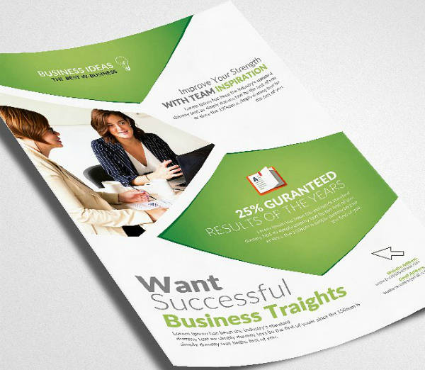 business investment management flyer