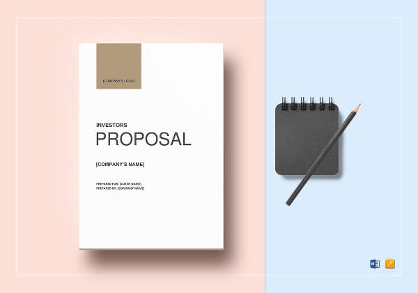 business proposal for investors template