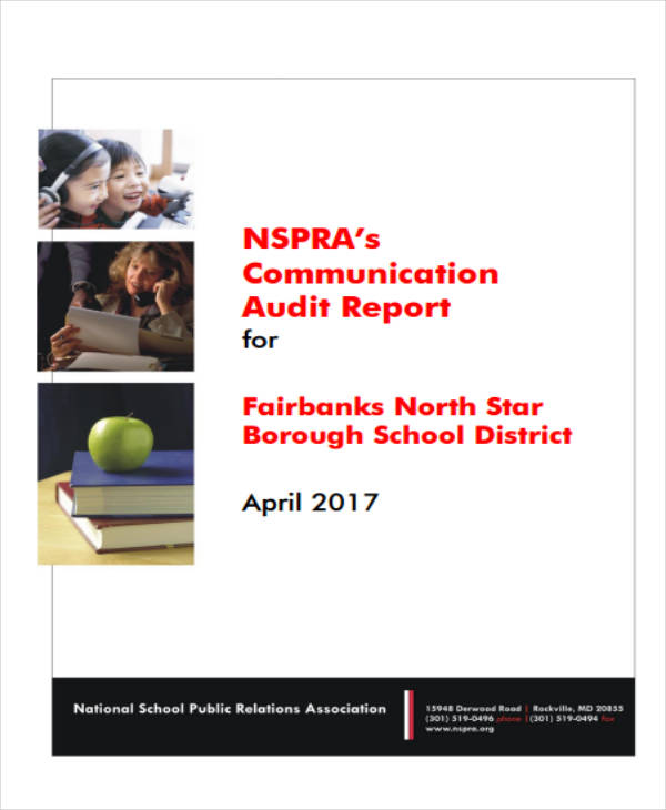 communication audit report format