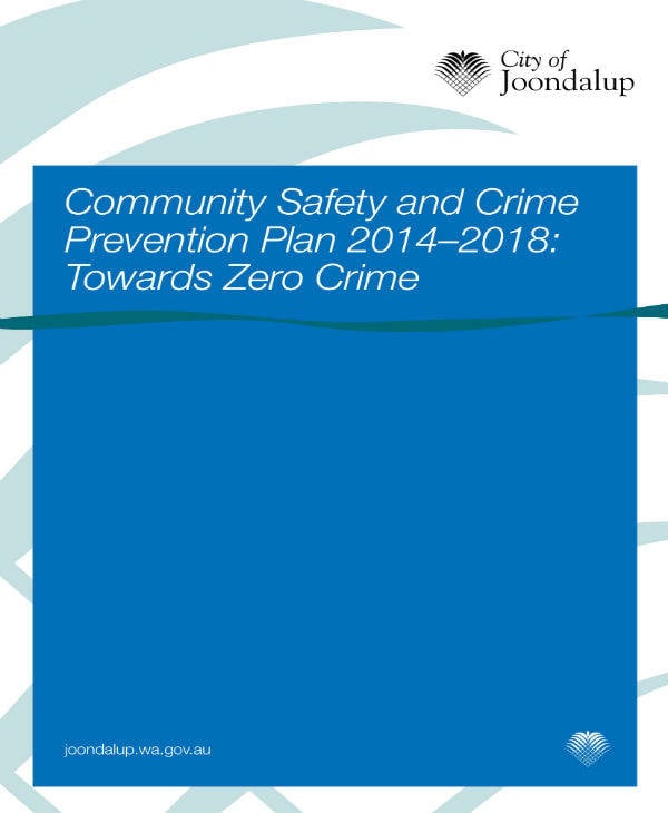community safety and crime prevention plan