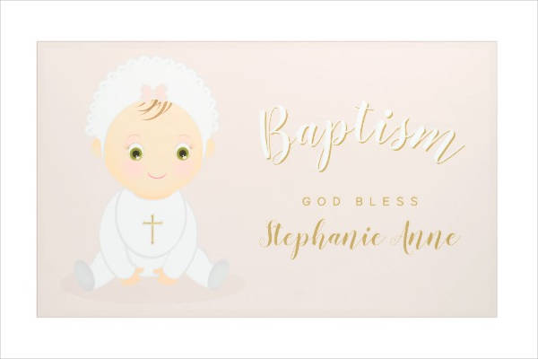 cool baptism banner design