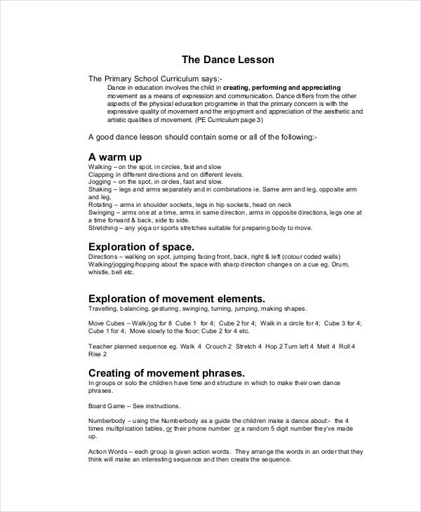 59 Lesson Plan Templates PDF DOC Excel