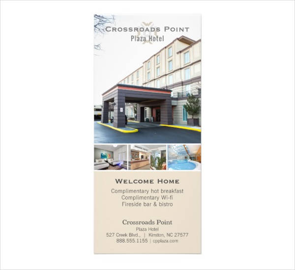 Lodging Rack Card 15+ Hotel Rack Card Designs & Templates - PSD, EPS, Word, AI