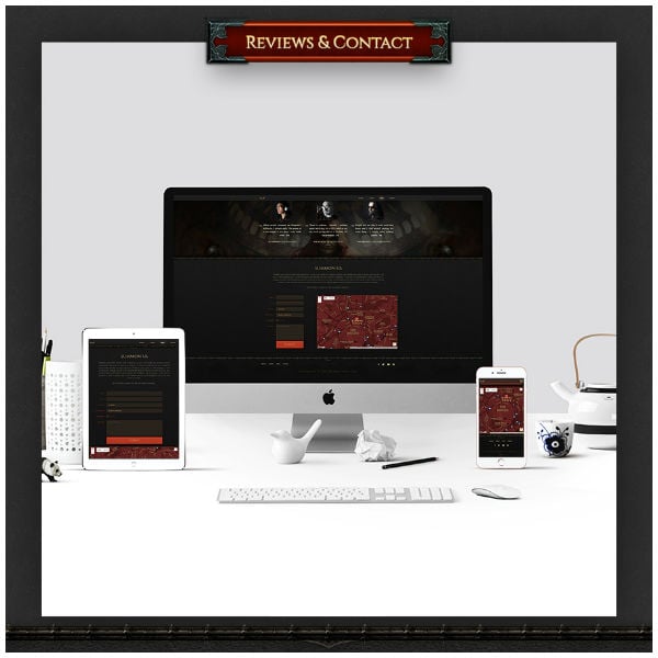 dragonic the ultimate one page premium gaming template