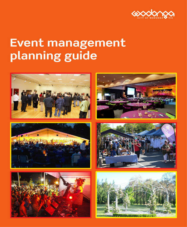 event management planning sample