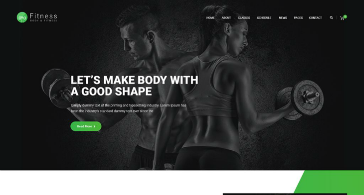 13+ Fitness Coach Website Themes & Templates