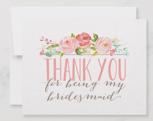 floral-bridesmaid-thank-you-card