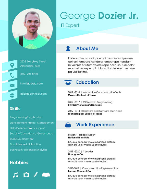 14+ Computer Science Resume Templates - PDF, DOC