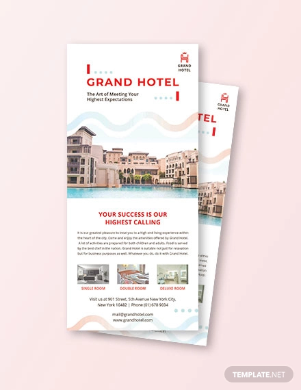 15+ Hotel Rack Card Designs & Templates - PSD, EPS, Word, AI