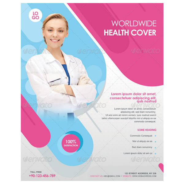 health insurance flyer template