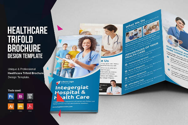 healthcare tri fold brochure