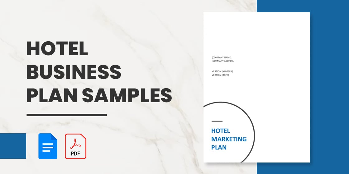 hotel business plan samples – pdf word