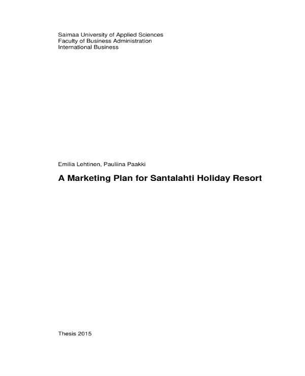 12+ Hotel Marketing Plan Templates PDF, Word, Docs