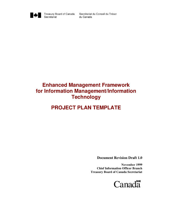 information technology project plan