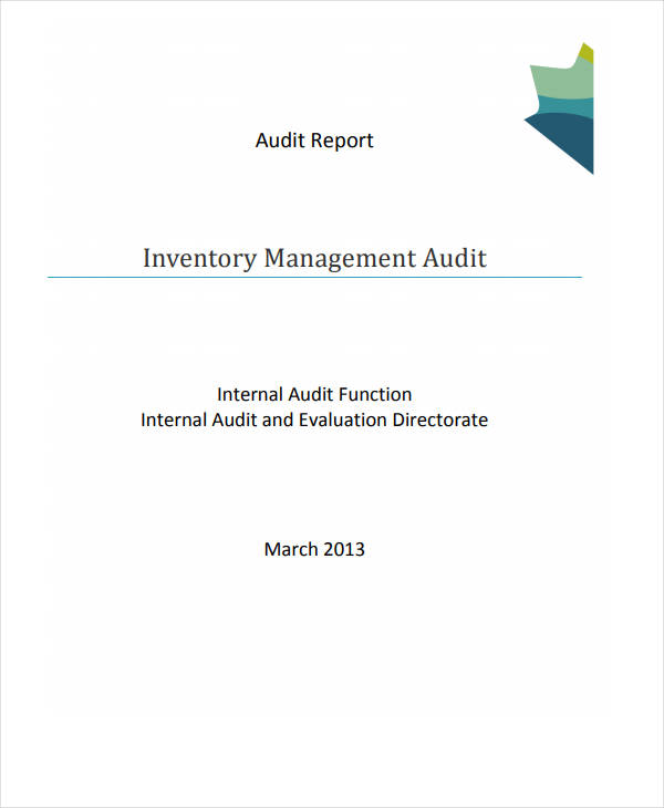 11+ Management Audit Report Templates - PDF, DOC, Word, Pages