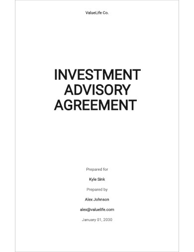 30+ Simple Investment Agreement Templates - Word, PDF, Google Docs ...