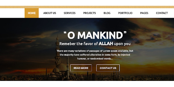 islamic center responsive html template1