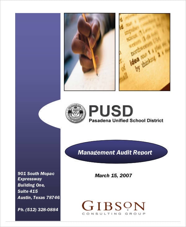 management internal audit report1