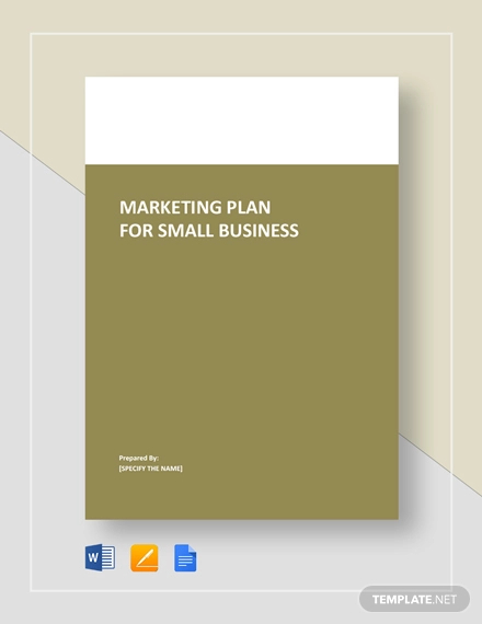 marketing plan pro format