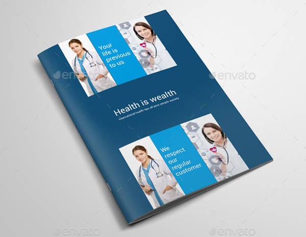 medical health brochure design