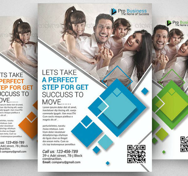 personal life insurance agency flyer template