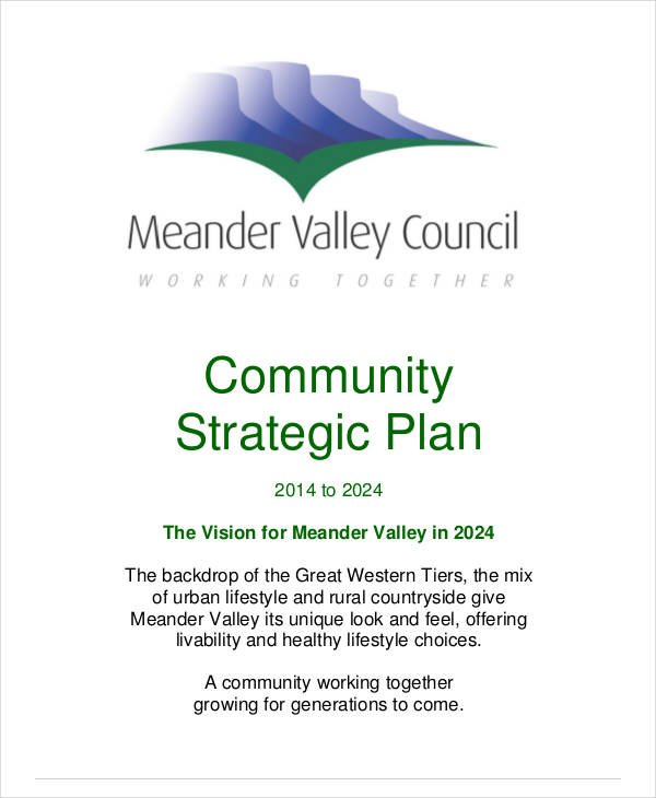 business plan template community organisation