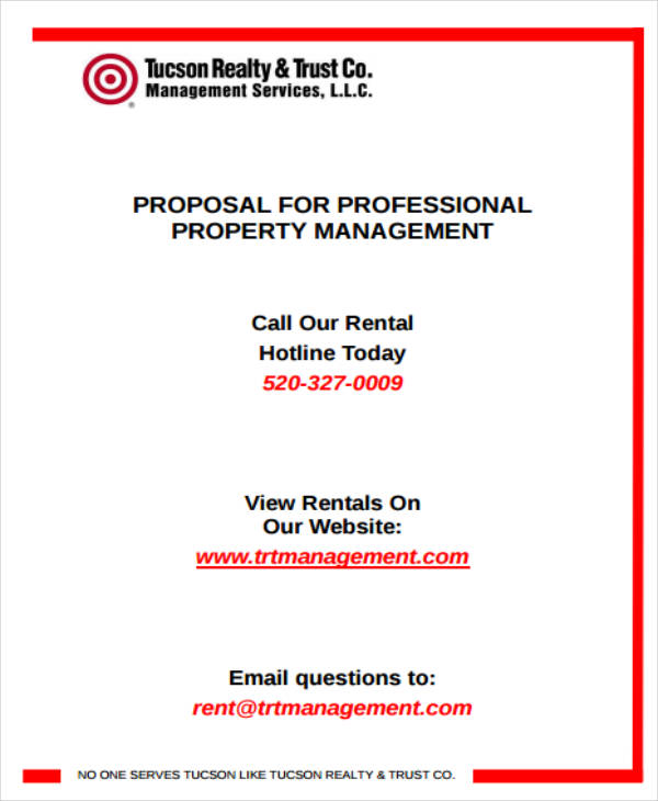 professional property management template