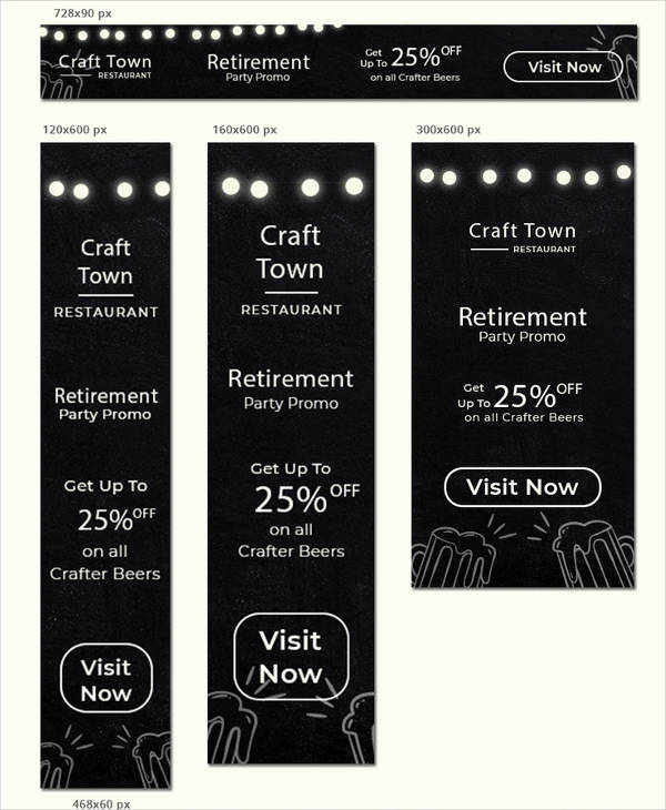 retirement party banner template