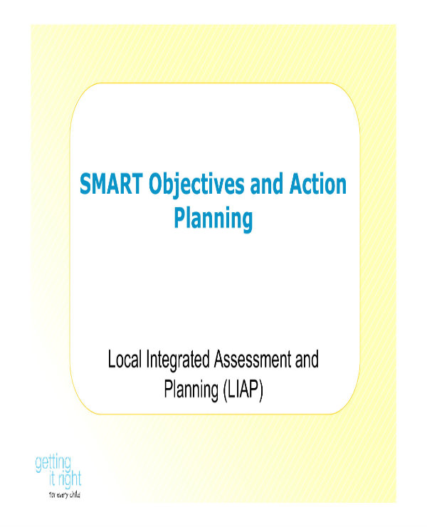 smart objectives and action planning 0