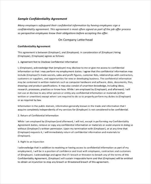 sample-confidentiality-agreement2