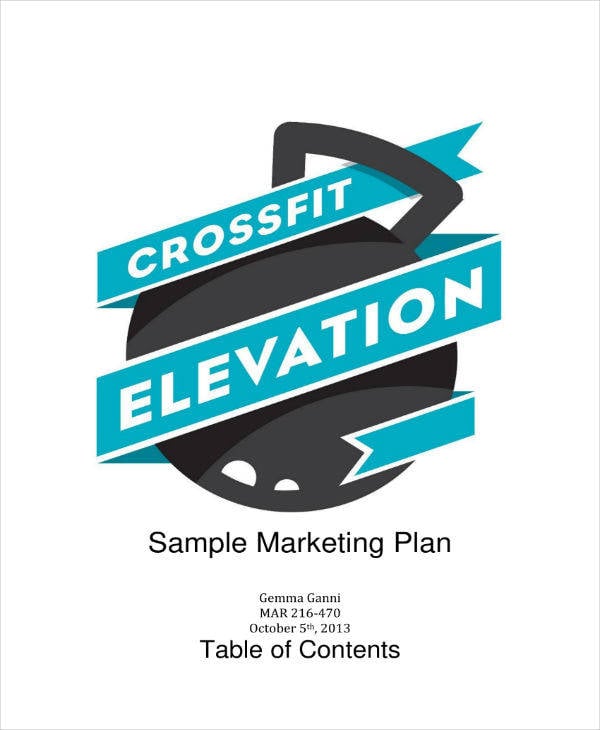 sample marketing plan example