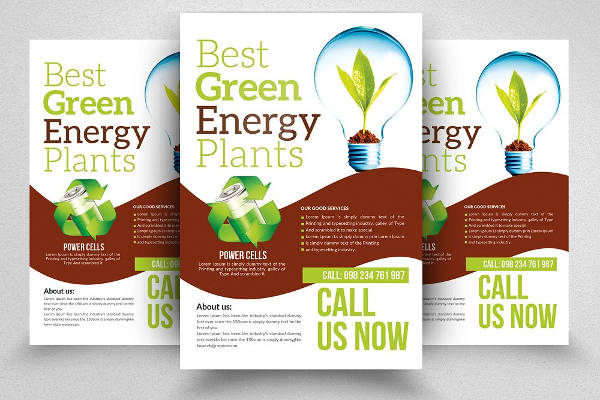 save energy flyer template1