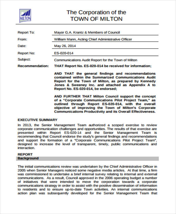 9-communication-audit-report-templates-pdf-word