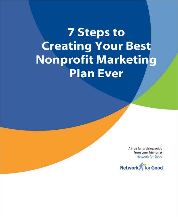 how to write a marketing plan for nonprofit organization