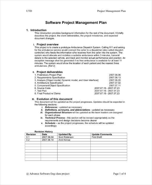 FREE 17+ Software Project Proposal Templates in PDF | MS Word | Pages ...