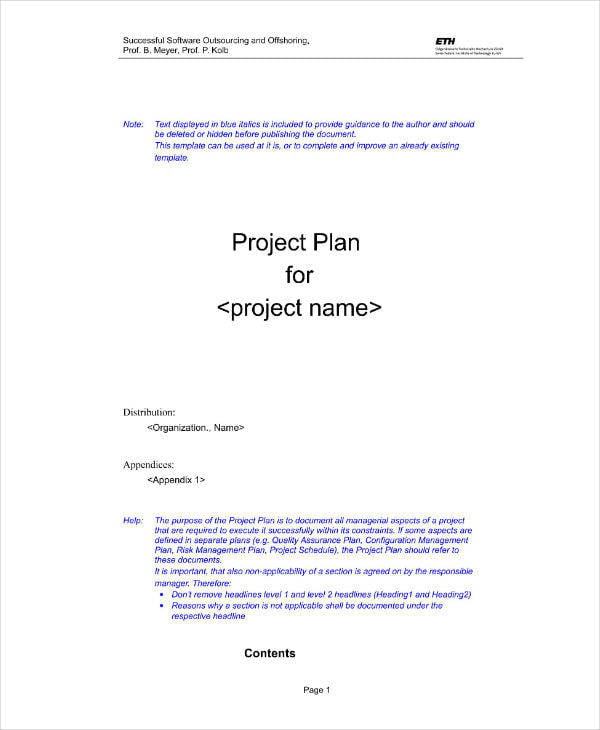 FREE 17+ Software Project Proposal Templates in PDF | MS Word | Pages ...