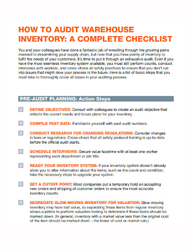 stock-audit-report-checklist-template