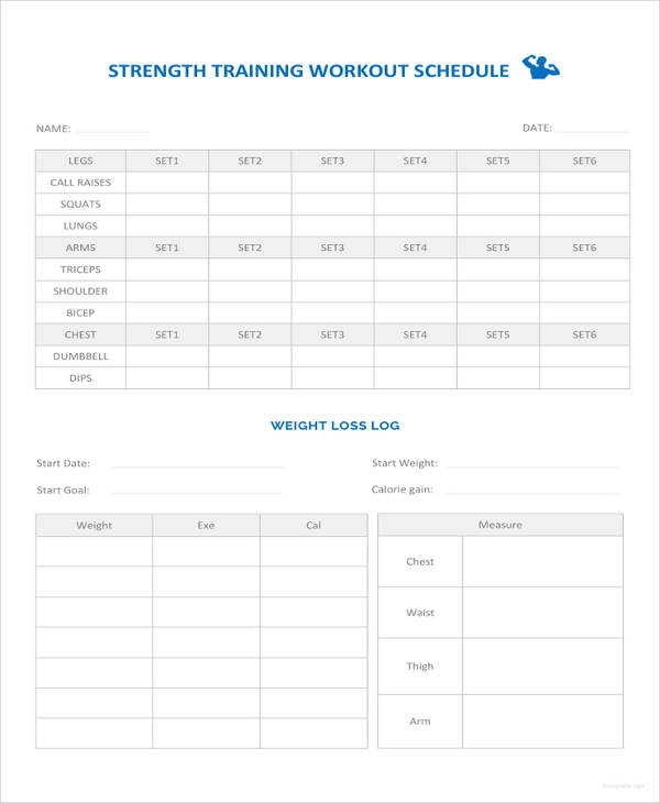 21+ Training Schedule Templates - DOC, PDF | Free & Premium Templates