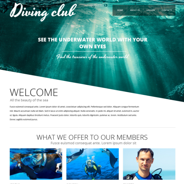 underwater-world-scuba-website-template